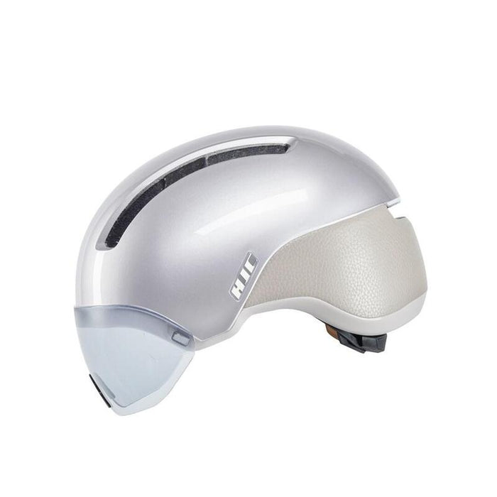 Casco De Ciclismo Hjc Calido Plus Plata Pearl Greyish Silver, Talla L