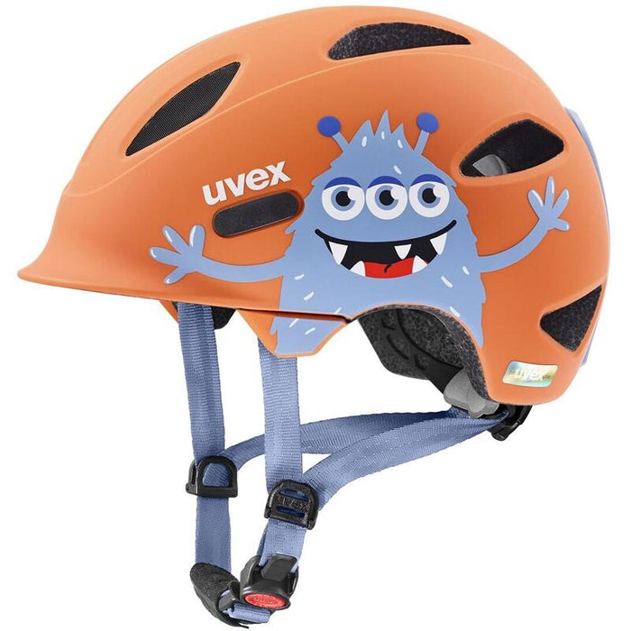 Casco De Ciclismo Infantil Uvex Oyo Style Monster Papaya Matt, Talla 50-54