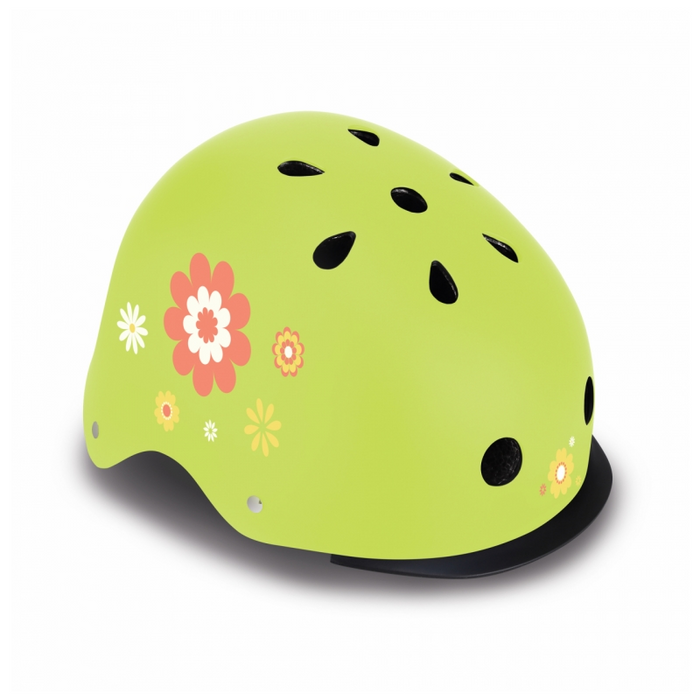 Globber Helmet Elite Lights, Xs S (48-53cm), Green, 507-106-2