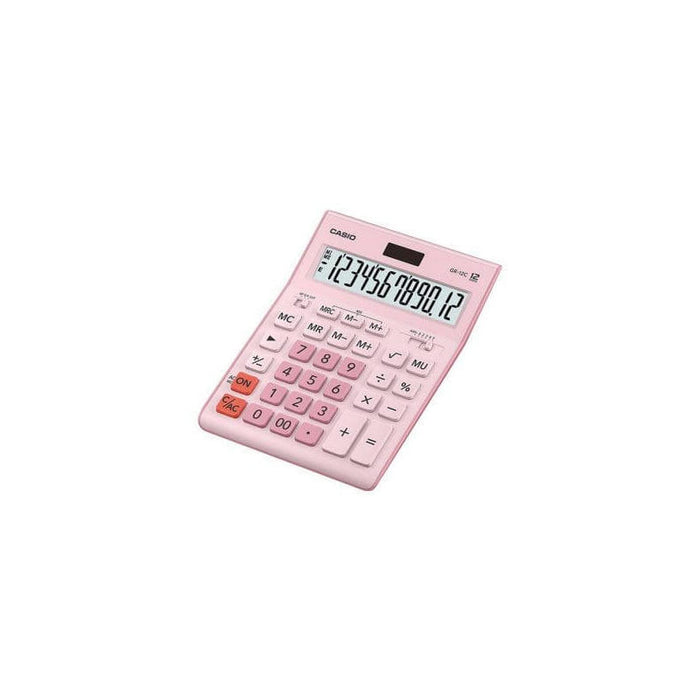 Casio Calculadora De Oficina Sobremesa 12 Dígitos Rosa
