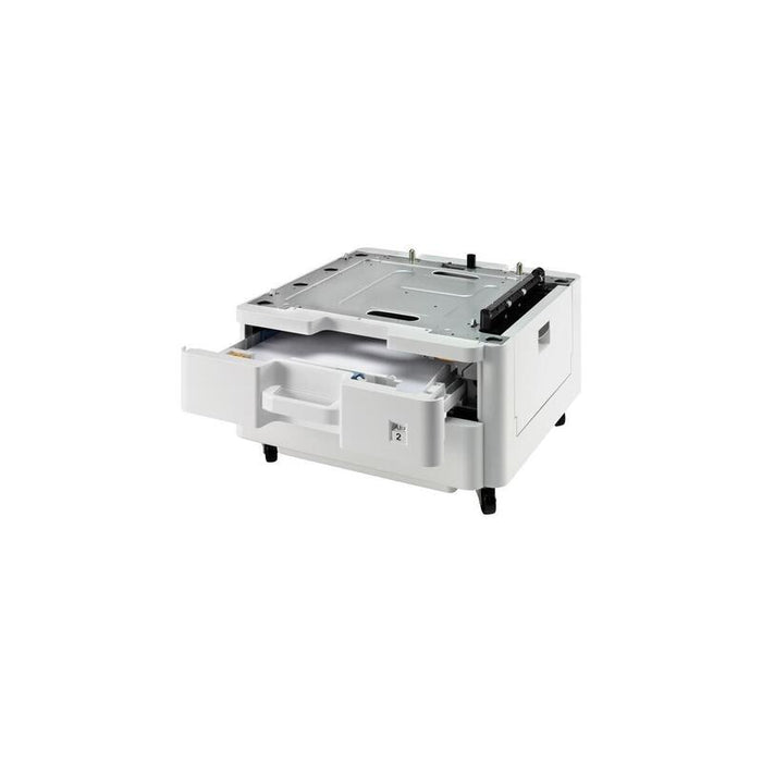 Cassette De Papel Kyocera De 500 Hojas Pf-470 Con Gabinete Base, Alimentación De Papel Gris Claro 1203np3nl1