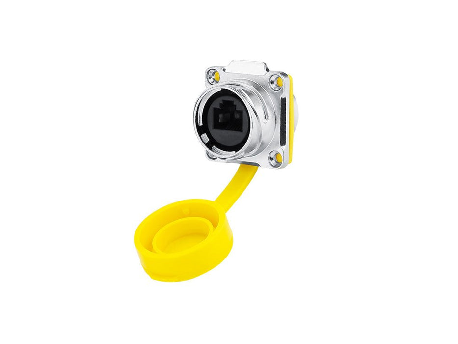 EAN 4014619709502 - Alcasa S3 IC03-24R02 RJ45 Metálico, Amarillo imagen 1