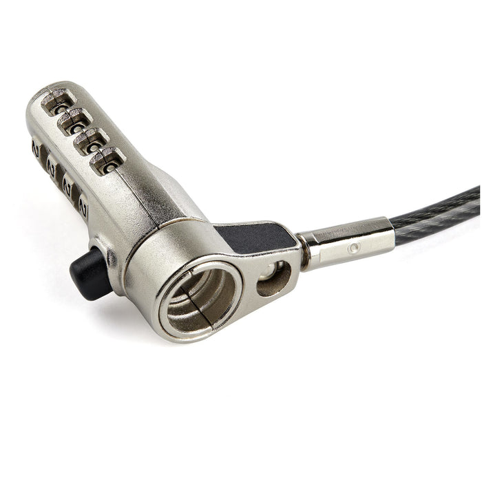 EAN 0065030882897 - StarTech.com LTULOCK4D cable antirrobo Negro, Plata imagen 2