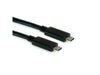 EAN 7630049629172 - VALUE 11.99.9057 cable USB USB 3.2 Gen 2 (3.1 Gen 2) 0,5 m USB C Negro imagen 4