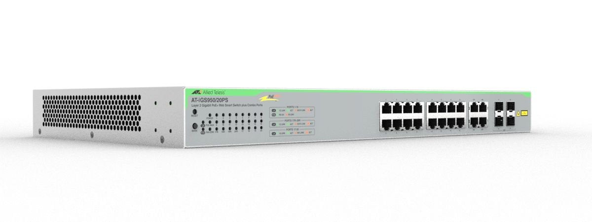 EAN 767035239538 - Allied Telesis iGS950/20PS Gestionado L2 Gigabit Ethernet (10/100/1000) Energía sobre Ethernet (PoE) Monta imagen 16