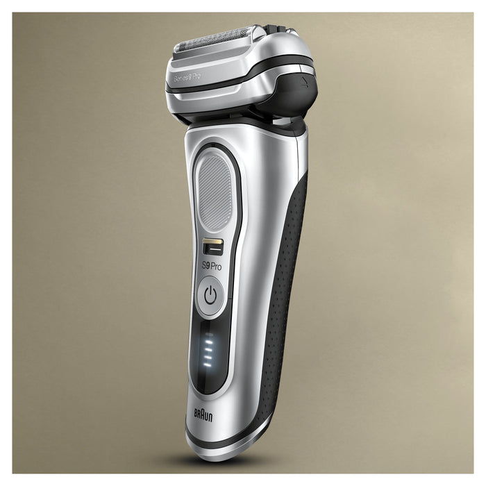 EAN 4210201394235 - Braun Series 9 9467cc Wet & Dry Máquina de afeitar de láminas Recortadora Negro, Gris imagen 3