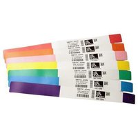 EAN 5704174937739 - Zebra Z-Band UltraSoft Blanco, Amarillo Pulsera de hospital imagen 1