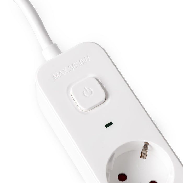EAN 5999097991023 - Entac EWL-ELS-SOL-R base múltiple 1,5 m 4 salidas AC Interior Blanco imagen 4