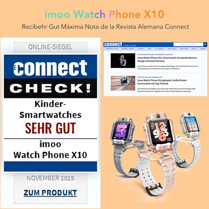 EAN 6953281010487 - imoo 2026X10PINK Relojes inteligentes y deportivos Digital Rosa imagen 2