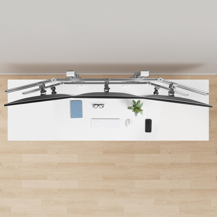 EAN 65030895323 - StarTech.com 6-MONITOR-ARM-A soporte para monitor 81,3 cm (32") Escritorio Blanco imagen 10