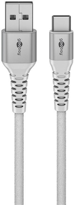 EAN 4040849745317 - Goobay 74531 cable USB USB 2.0 2 m USB C USB A Blanco imagen 2