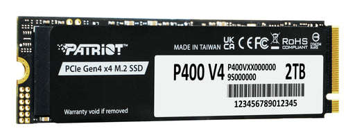 EAN 4711378421668 - Patriot Memory P400 V4 2 TB M.2 PCI Express 4.0 NVMe imagen 2