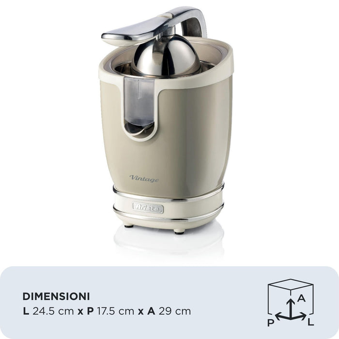 EAN 8003705118133 - Ariete 0413/03 prensa de cítricos eléctricos 0,6 L 85 W Beige imagen 8