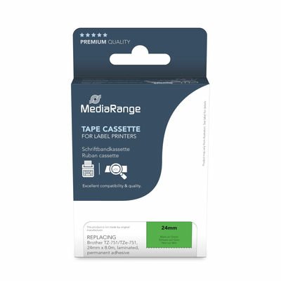EAN 4260664874348 - MediaRange MRBTZ751 cinta para impresora de etiquetas imagen 1
