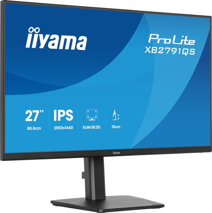 EAN 4948570127443 - iiyama ProLite XB2791QS-B1 pantalla para PC 68,6 cm (27") 2560 x 1440 Pixeles Quad HD LED Negro imagen 5