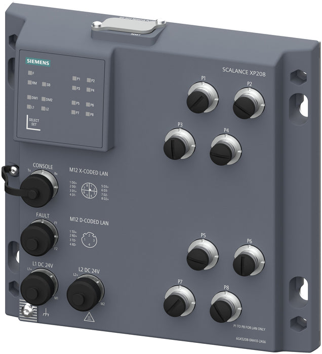 EAN 4047623134756 - Siemens 6GK5208-0HA10-2AS6 switch Gestionado imagen 1