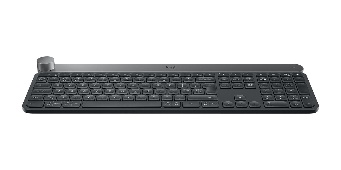 EAN 5099206072879 - Logitech 920-008503 teclado Universal RF Wireless + Bluetooth QWERTY Inglés del Reino Unido Negro, Gris imagen 1