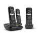 EAN 4250366854717 - Gigaset AS690A Trio Teléfono DECT/analógico Negro imagen 1