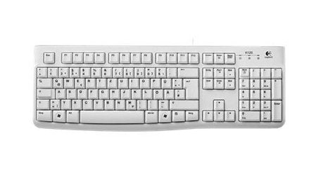 EAN 5099206031753 - Logitech Keyboard K120 for Business teclado Oficina USB QWERTZ Alemán Blanco imagen 1
