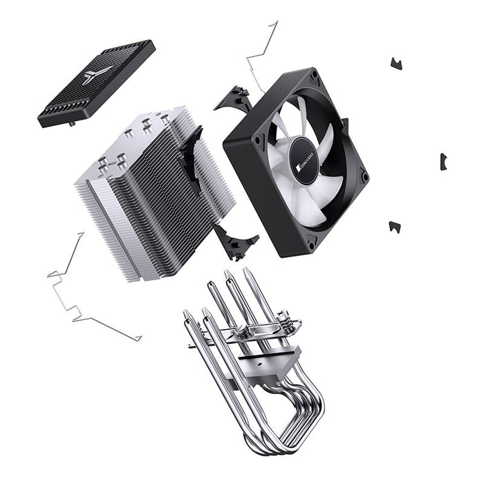 EAN 6970620552903 - Jonsbo CR-1400 EVO Procesador Refrigerador de aire 9,2 cm Negro 1 pieza(s) imagen 22