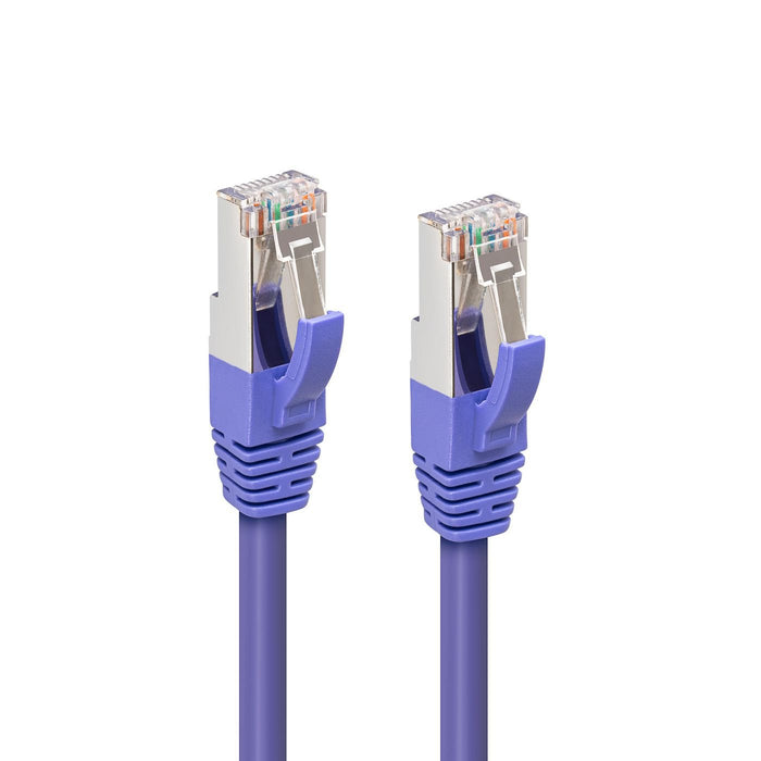 EAN 5704174955566 - Microconnect MC-SFTP6A005P cable de red Púrpura 0,5 m Cat6a S/FTP (S-STP) imagen 2
