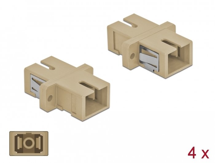EAN 4043619859931 - DeLOCK 85993 conector de fibra óptica Hembra/Hembra imagen 1