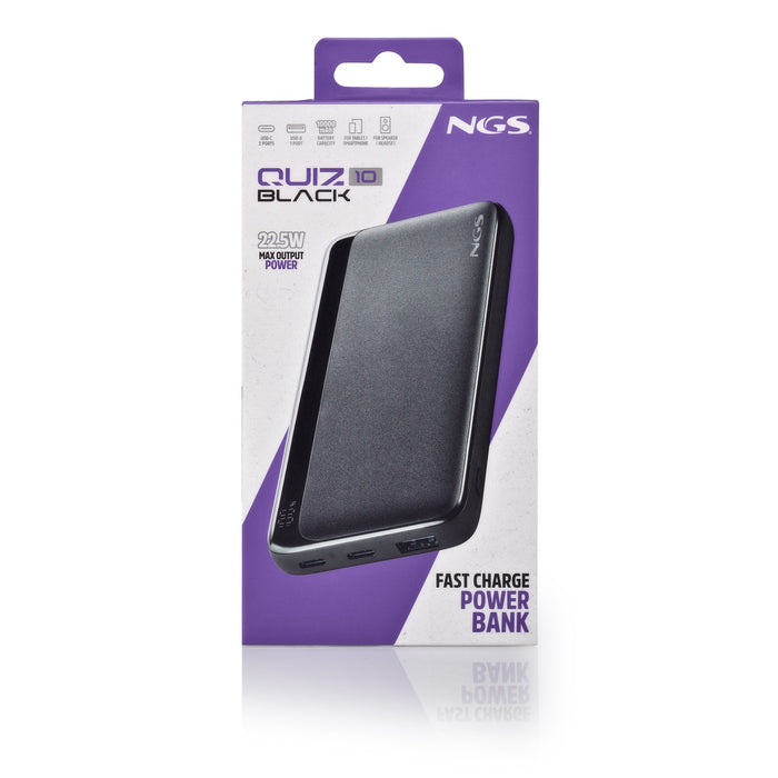 EAN 8435430627398 - NGS QUIZ 10 10000 mAh Negro imagen 5