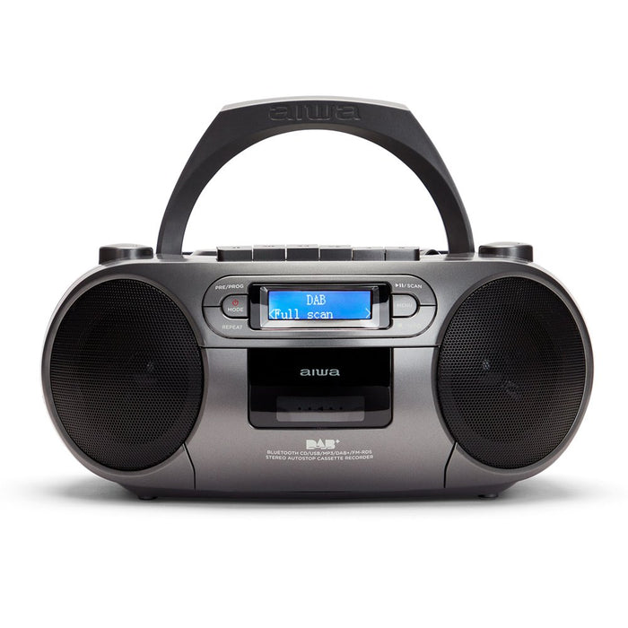 EAN 8435256897739 - Aiwa BBTC-660DAB/MG Analógico y digital 4 W DAB+, FM Gris Reproducción MP3 imagen 1
