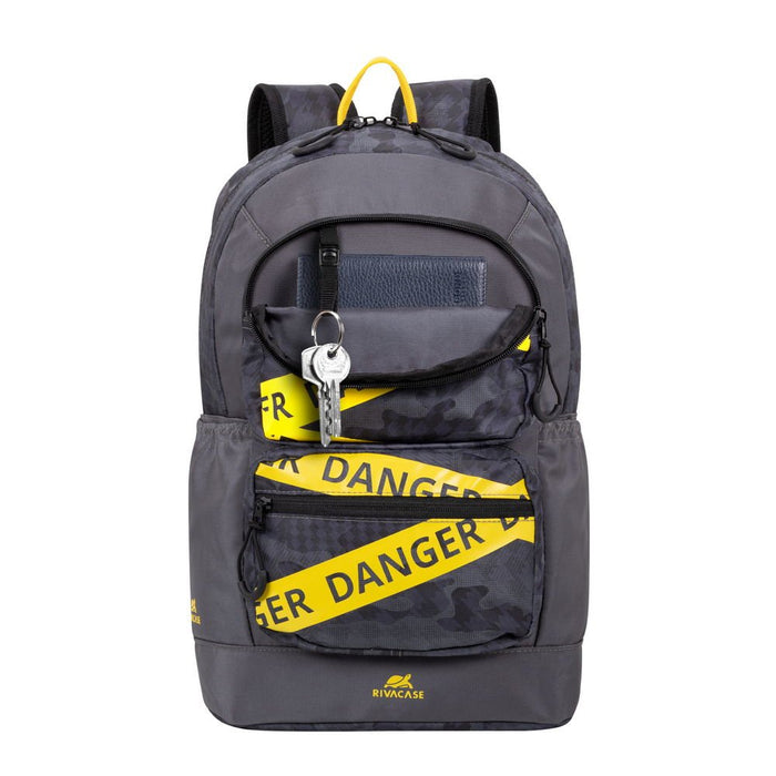 EAN 4260709010441 - Rivacase Erebus 33,8 cm (13.3") Mochila Camuflaje, Gris imagen 14