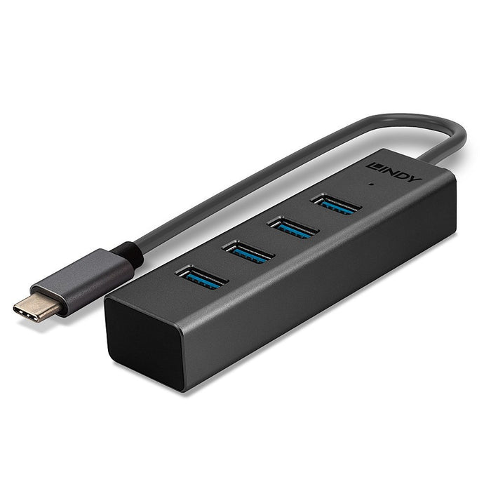 EAN 4002888433259 - Lindy 43325 hub de interfaz USB 3.2 Gen 1 (3.1 Gen 1) Type-C 5000 Mbit/s Gris imagen 5