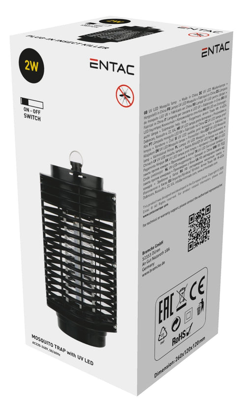 EAN 5999097988368 - Entac ECL-INS23-AC insecticida y repele-insectos Automático Matainsectos Negro imagen 2