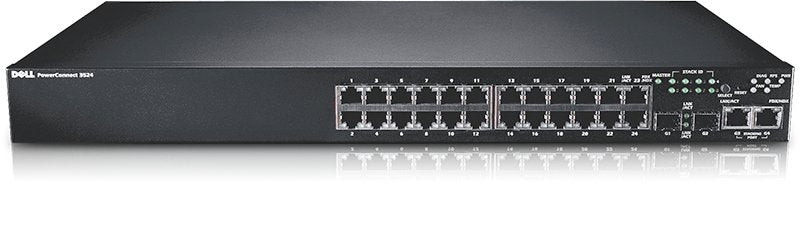 EAN 5415247025498 - DELL PowerConnect 3524 Gestionado L2 Fast Ethernet (10/100) 1U Negro imagen 1