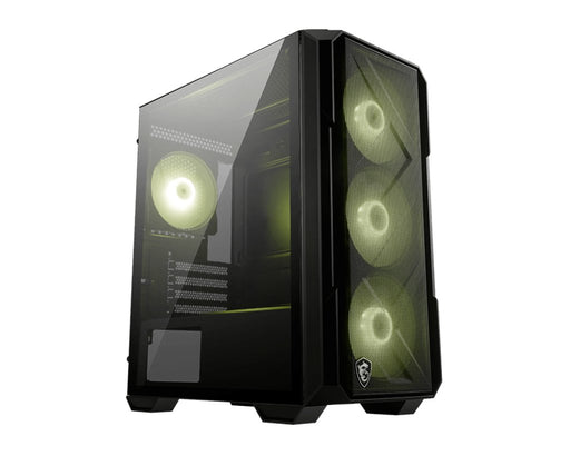 EAN 4711377386241 - MSI MAG FORGE M120R AIRFLOW carcasa de ordenador Mini Tower Negro, Transparente imagen 1