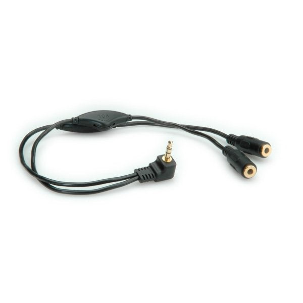 EAN 7611990115778 - ROLINE Y Audio Cable with 3.5 mm Stereo Plug (2x speaker lines), Volume Control cable de audio Negro imagen 1