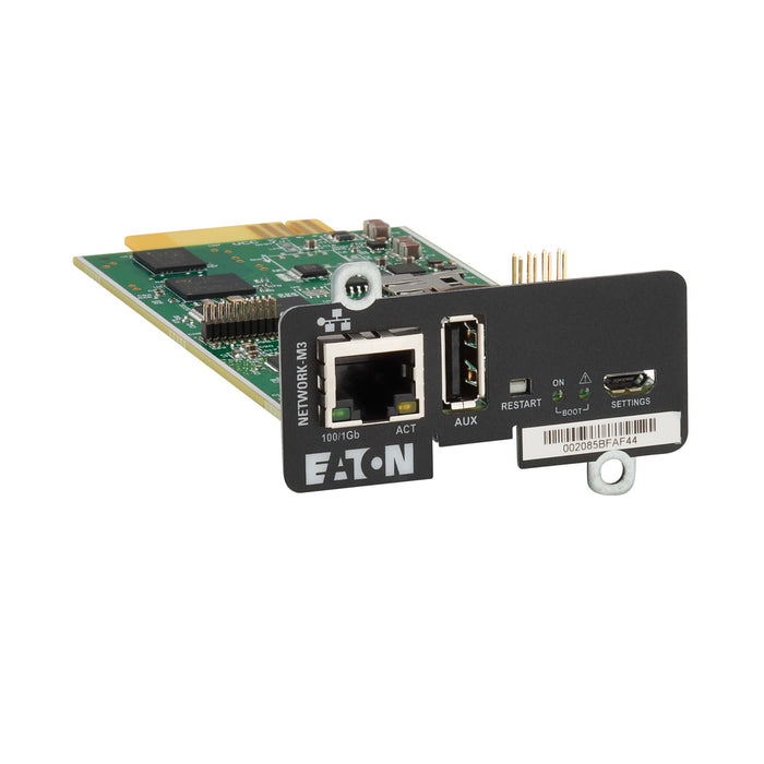 EAN 0786689779566 - Eaton NETWORK-M3 adaptador y tarjeta de red Interno Ethernet 1000 Mbit/s imagen 1