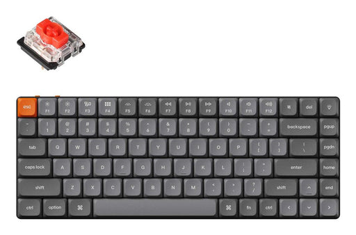EAN 4895248862710 - Keychron K3 Max teclado Universal USB + RF Wireless + Bluetooth Gris imagen 1