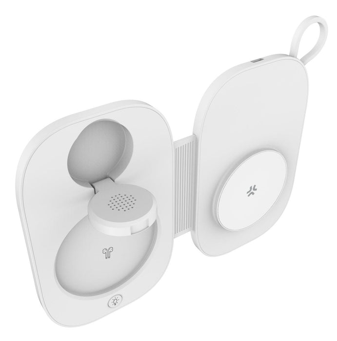 EAN 8021735221951 - Celly MAGPOCKET3IN1WH cargador de dispositivo móvil Auriculares, Smartphone, Reloj inteligente Blanco USB imagen 4