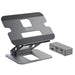 EAN 4712795086430 - j5create JTS327 Soporte para ordenador portátil Gris 40,6 cm (16") imagen 1