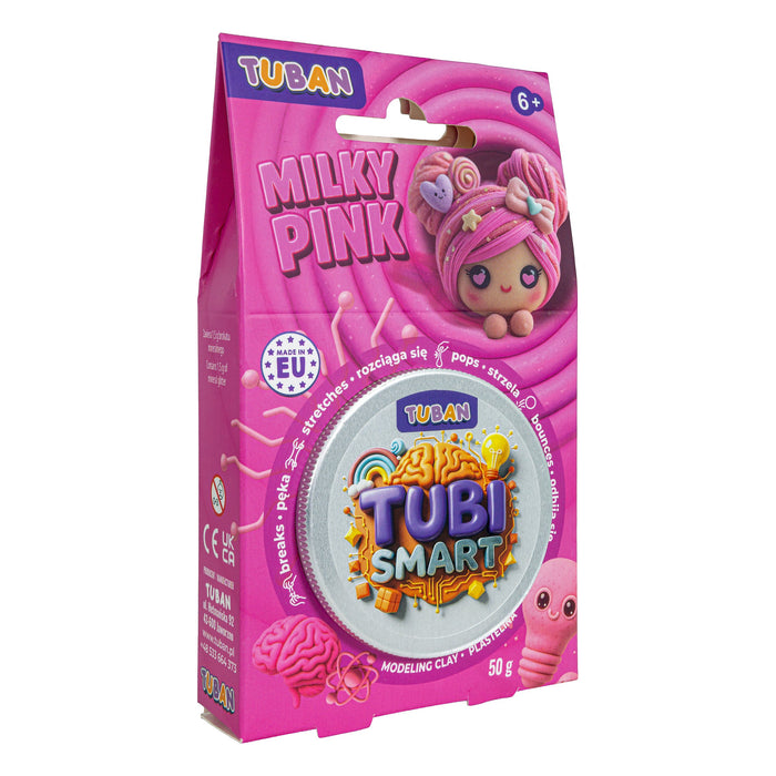 EAN 5901087038502 - Tuban TUBI SMART MILKY PINK Pasta de modelar 50 g Rosa imagen 2