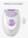 EAN 7500435224970 - Braun Silk-épil 3 3-000 20 pinzas Púrpura, Blanco imagen 3