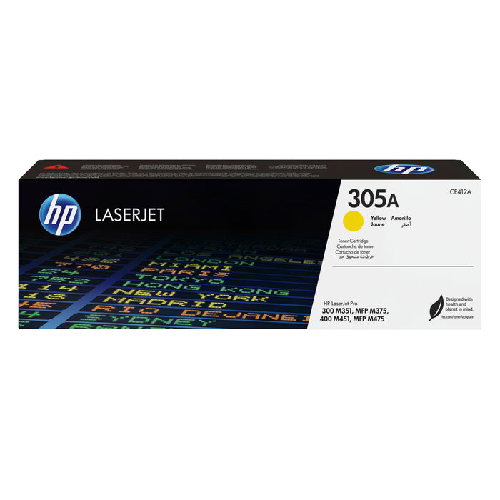 EAN 0884962772379 - HP 305A Yellow Original LaserJet Toner Cartridge cartucho de tóner 1 pieza(s) imagen 1