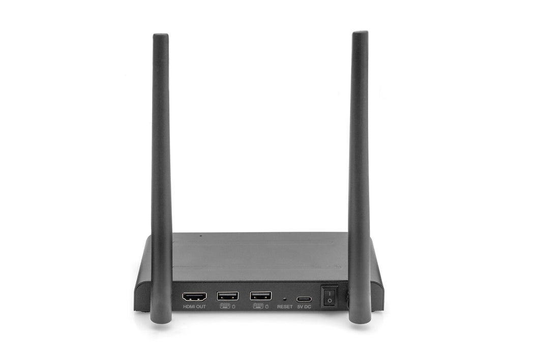 EAN 4016032491255 - Digitus DS-55329 extensor audio/video Receptor AV Negro imagen 3