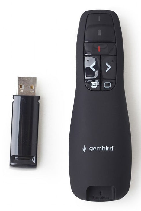 EAN 8716309134217 - Gembird WP-L-12 apuntador inalámbricos RF Negro imagen 3