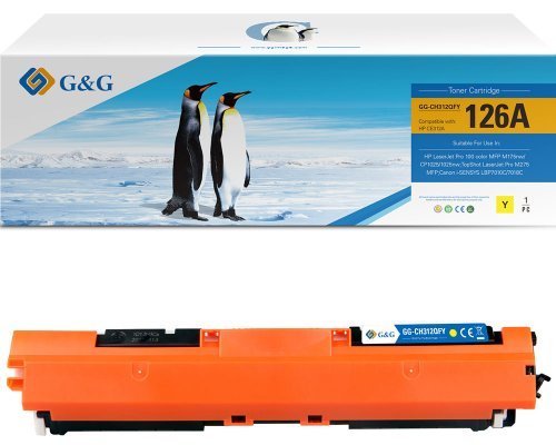 EAN 6941881221945 - G&G 14391 cartucho de tóner 1 pieza(s) Compatible Amarillo imagen 1
