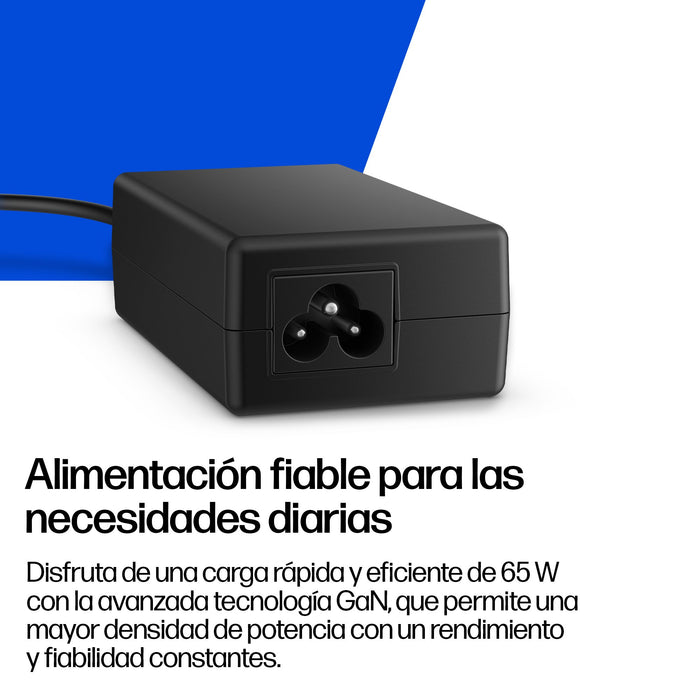 EAN 0199896482530 - HP 65W GaN USB-C LC Power Adapter adaptador e inversor de corriente imagen 4