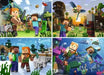 EAN 4005556057160 - Ravensburger 4 in a box Minecraft Puzzle rompecabezas 100 pieza(s) Videojuego imagen 2