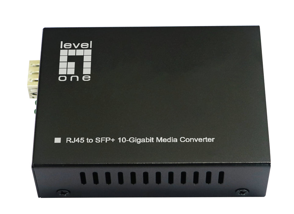 EAN 4015867236758 - LevelOne GVT-2051 convertidor de medio 10000 Mbit/s Negro imagen 3