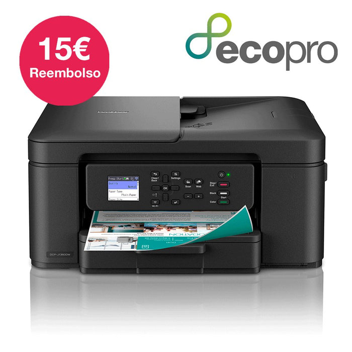 EAN 4977766841894 - Brother DCP-J1360DW impresora multifunción Inyección de tinta A4 1200 x 6000 DPI Wifi imagen 4