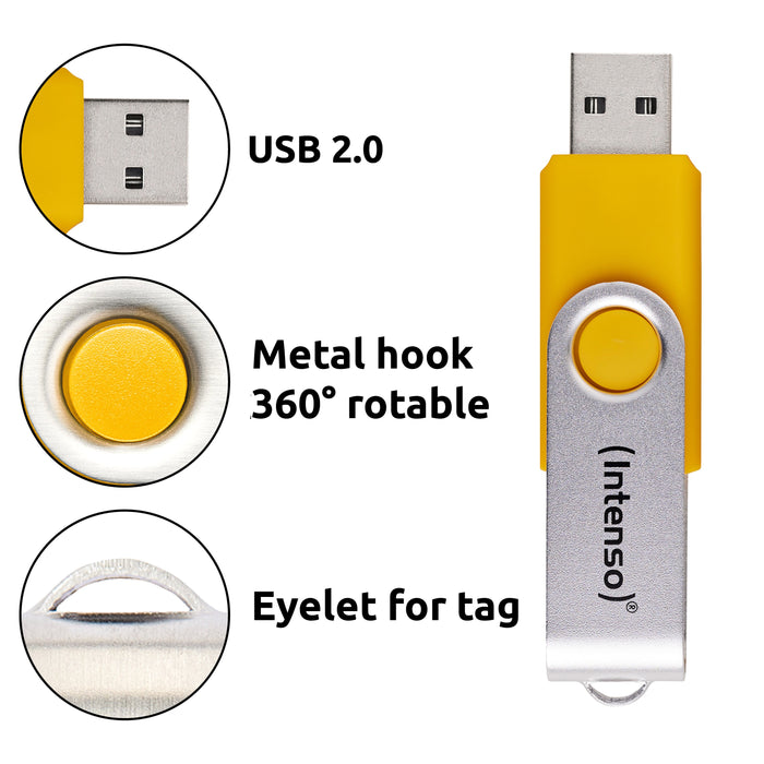 EAN 4034303036455 - Intenso USB Flash Drive Office Line 3543595 3.2 5St. Multipack - 64 GB unidad flash USB USB tipo A 3.2 Ge imagen 3
