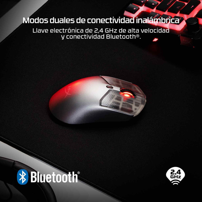 EAN 197961217414 - HyperX Pulsefire Haste 2 S Wireless Navy Gaming Mouse ratón Juego Ambidextro RF Wireless + Bluetooth + USB imagen 6